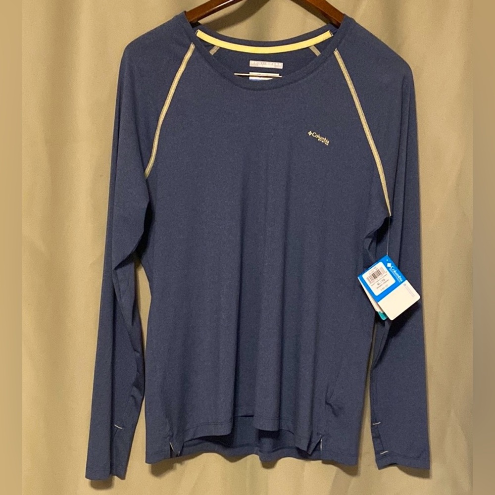 Columbia Women’s PFG Tamiami Heather Knit Long Sleeve Shirt Size XL NWT